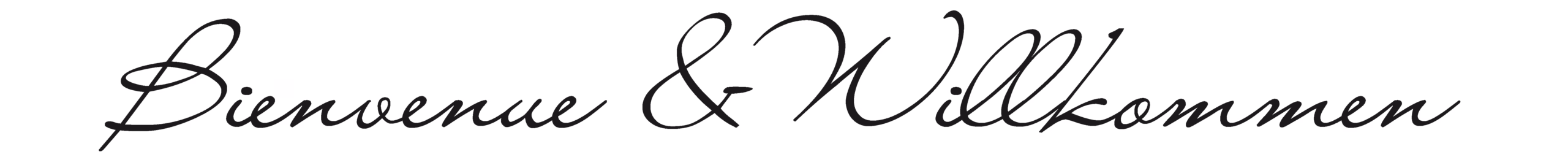 Bienvenue-Willkommen